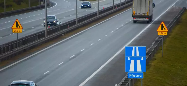 Ta autostrada jeszcze jest "darmowa". Nowy Rok kierowcy mogą przywitać opłatami