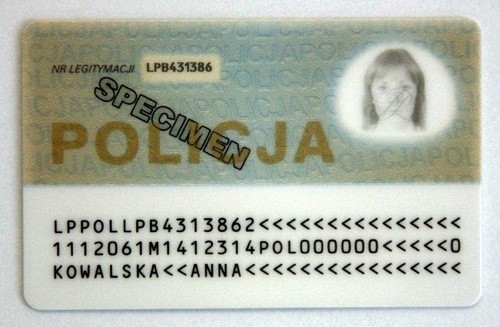 Policyjna legitymacja
