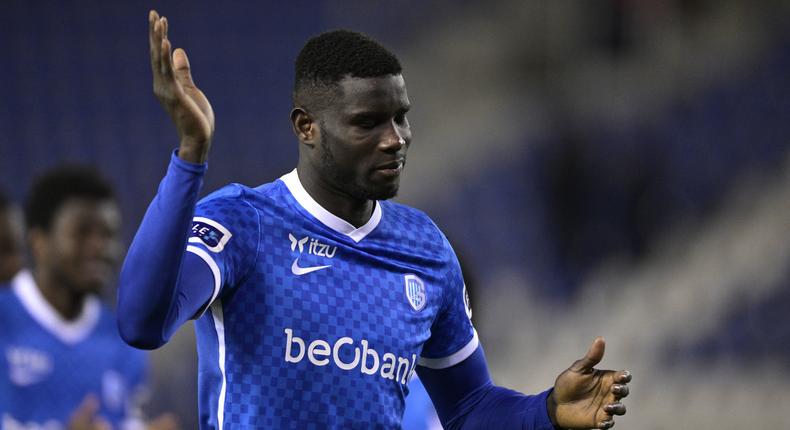 Paul Onuachu took the Belgian Jupiler Pro League by storm, winning the league top scorer award during the 2020/21 season (IMAGO/Belga)