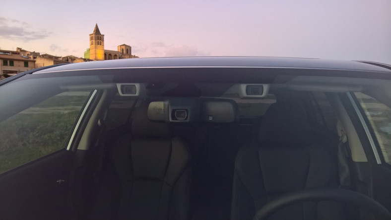 Kamery systemu EyeSight. Niezbędne dla działania systemów wspomagających kierowcę. Subaru Impreza