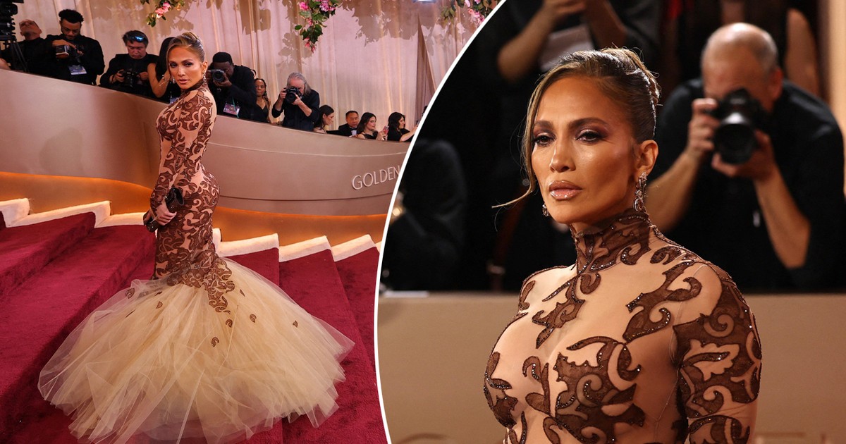 Złote Globy 2026. Jennifer Lopez wyśmiana przez internautów. Też to widzicie?