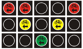 Nowa sygnalizacja świetlna dla rowerzystów
<br><br>
Sygnalizatory S-1a i S-3a będą umieszczane przed skrzyżowaniem