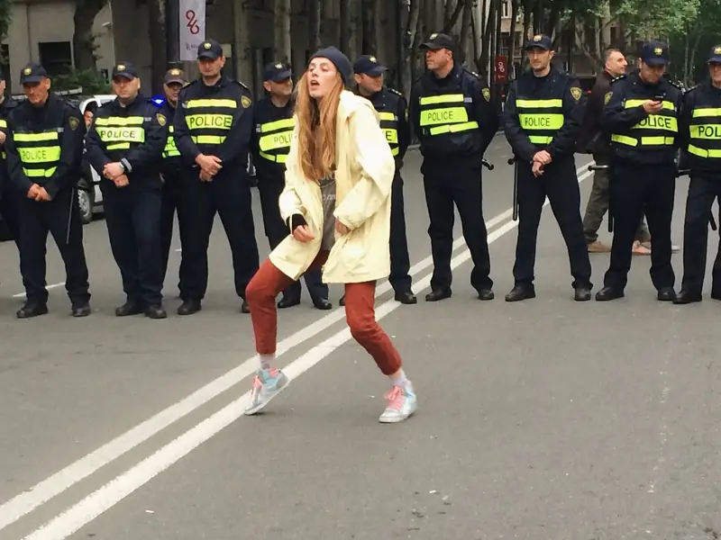 Protest raverów w Gruzji po zamknięciu Bassiani