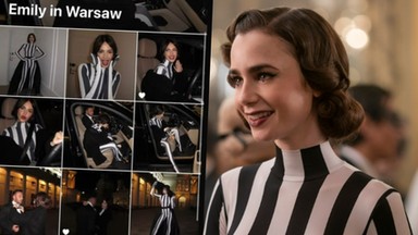 Niczym prawdziwa "Emily w Paryżu". Lily Collins doceniła starania Polki