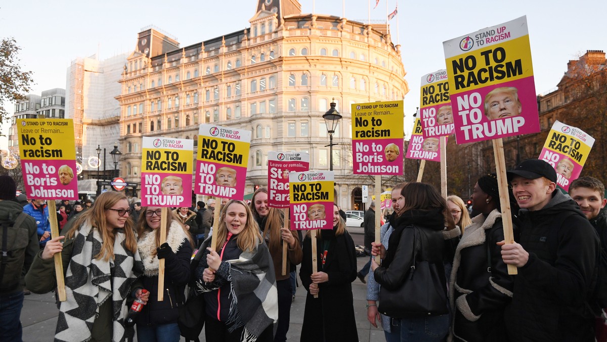 Protest w Londynie