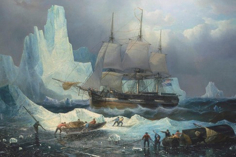 HMS Erebus na Morzu Arktycznym