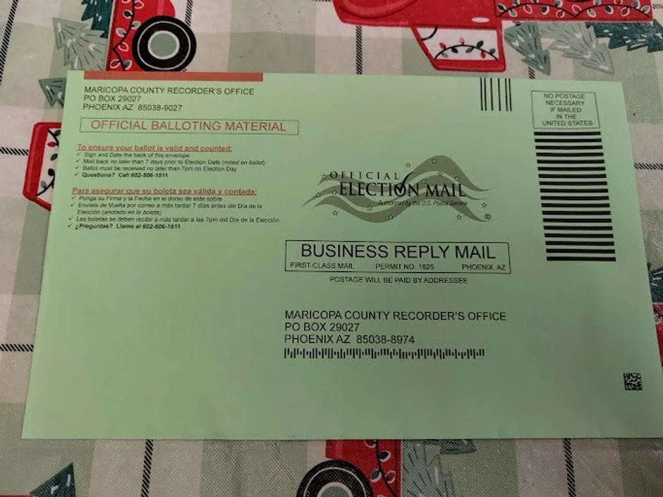 Kako izgleda koverat za glasanje poštom