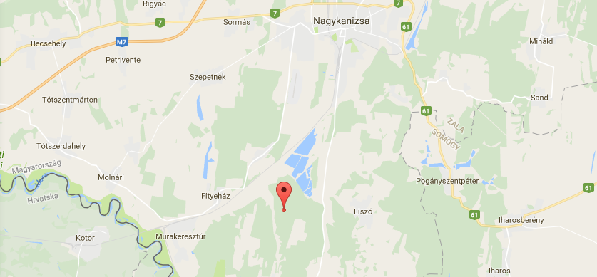 Földrengést észleltek Nagykanizsánál /Fotó: Google Maps