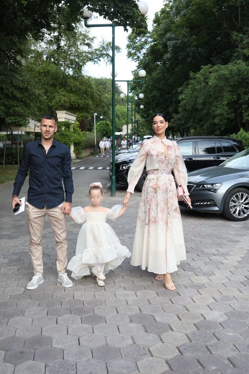 Marko Gobeljić i Katarina Grujić sa ćerkom