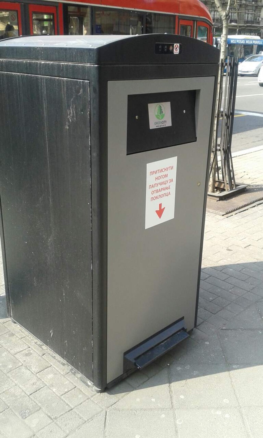 Sajber kontejner na Terazijama