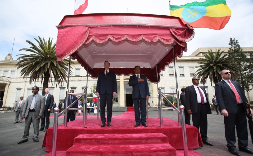 Andrzej Duda w Etiopii