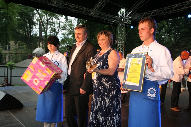 Śląskie Smaki 2011 w Gliwicach, zwycięska szkoła w Żarkach