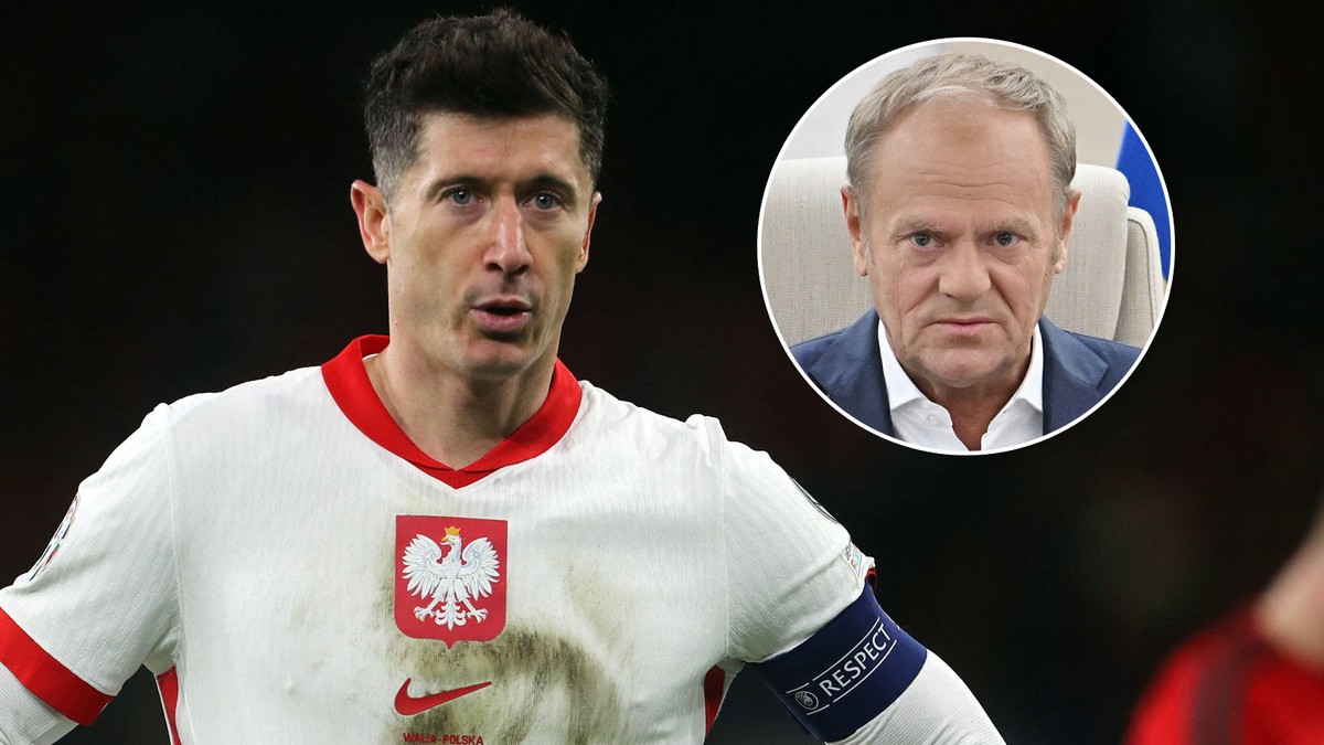 Tusk zainteresował się konfliktem Lewandowskiego i Probierza. "Premier chciał zabrać głos"