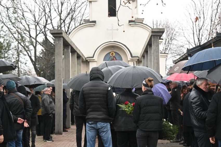 Sahrana Dejana Milojevića