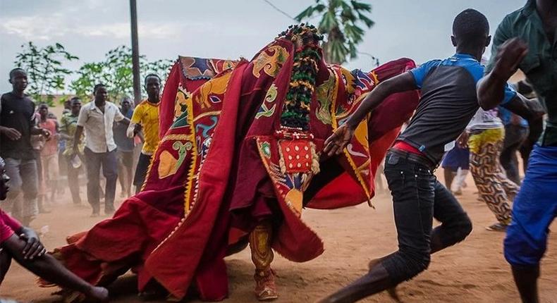 Egungun festival in Oyo state (TheNation)