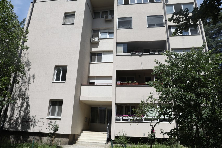 Zgrada u kojoj je Đorđe živeo sa porodicom 