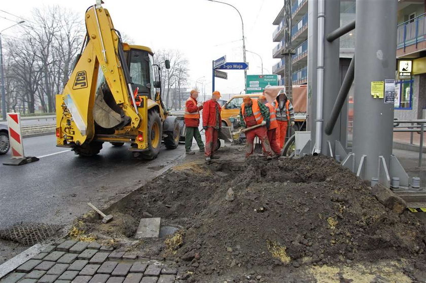 Wymiana kostki brukowej