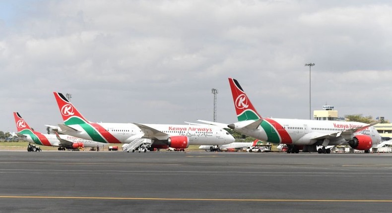 Kenya Airways total current liabilities now at $845.5 million