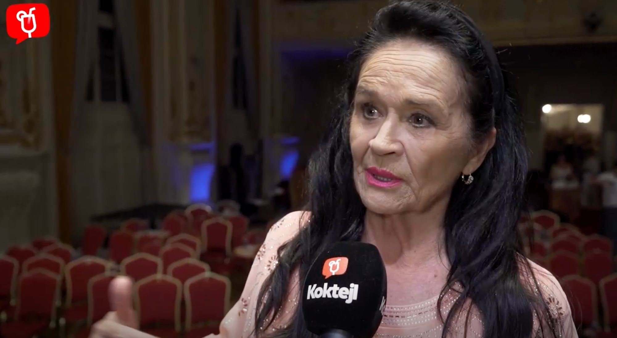 Herečka Hana Gregorová.