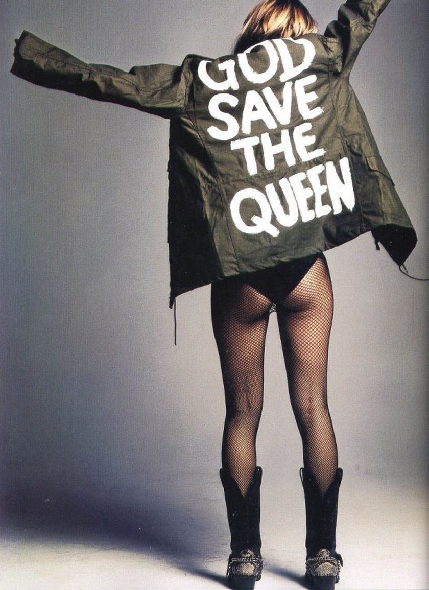 Kate Moss w kurtce