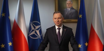 Prezydent Andrzej Duda wygłosił orędzie noworoczne. Uderzył w nowy rząd