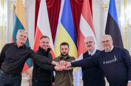 Prezydenci Polski i krajów bałtyckich w Kijowie
