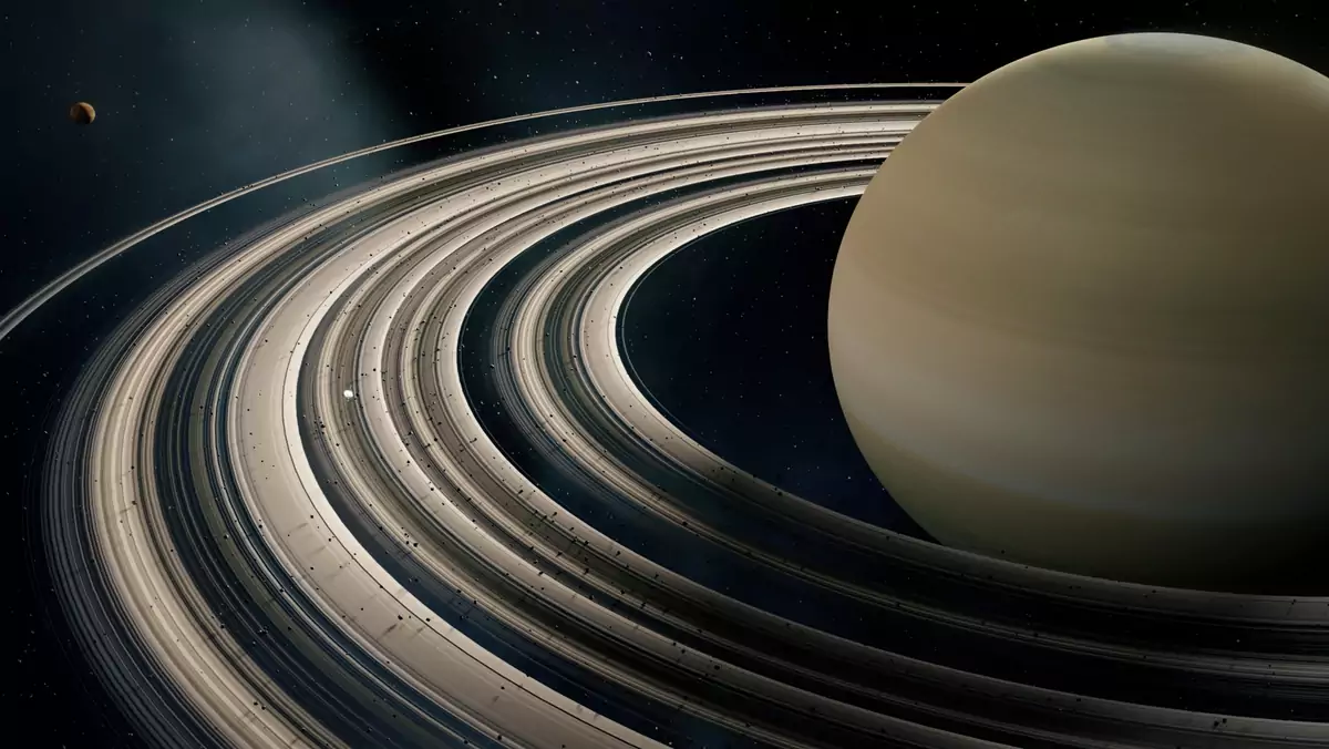  Pierścienie są znakiem rozpoznawczym Saturna