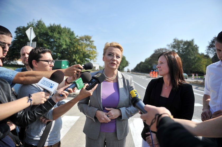 Hanna Zdanowska chwali postępy na Inflanckiej