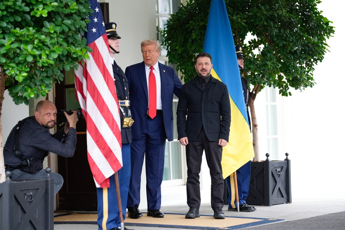 Prezydent Ukrainy Wołodymyr Zełenski jest już w Białym Domu