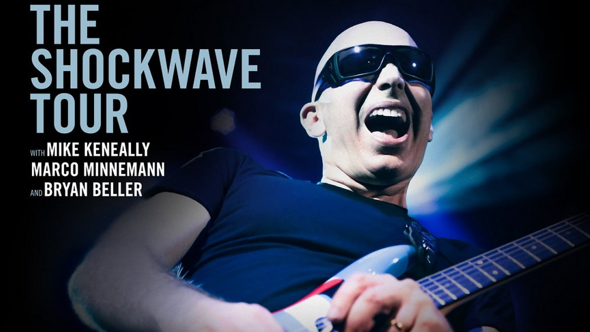 W tym roku Joe Satriani zagra jedyny koncert w Polsce. Legendarny gitarzysta wystąpi 18 października na warszawskim Torwarze, w ramach The Shockwave Tour. Na scenie towarzyszyć mu będą Mike Keneally, Marco Minnemann i Bryan Beller.