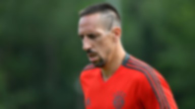 Franck Ribery rozciął głowę podczas treningu