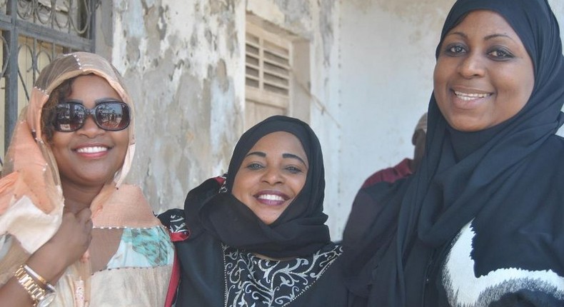 Women reps Joyce Wanjala Lay (Taita Taveta), Mishi Mboko (Mombasa) and Aisha Jumwa (Kilifi).