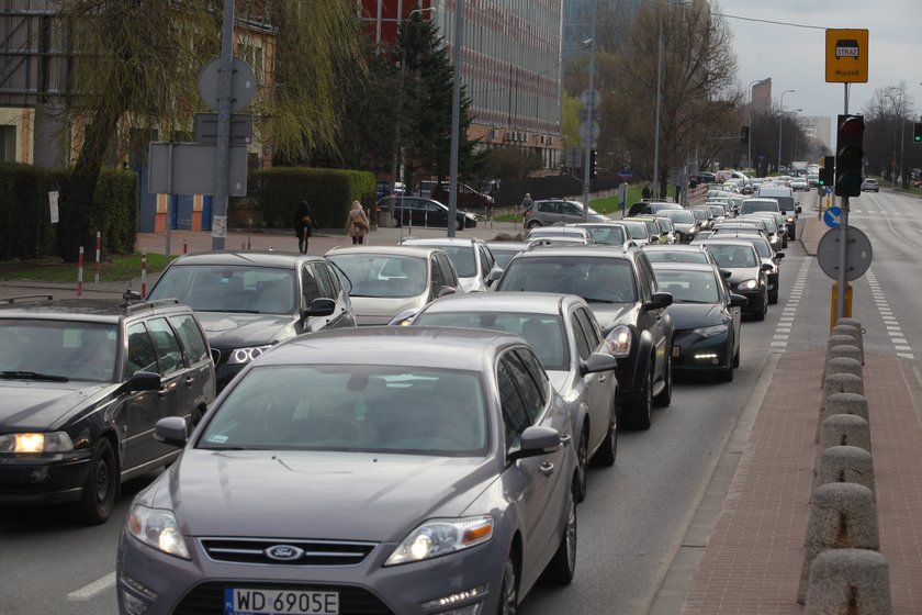 Służewiec został odcięty od świata!