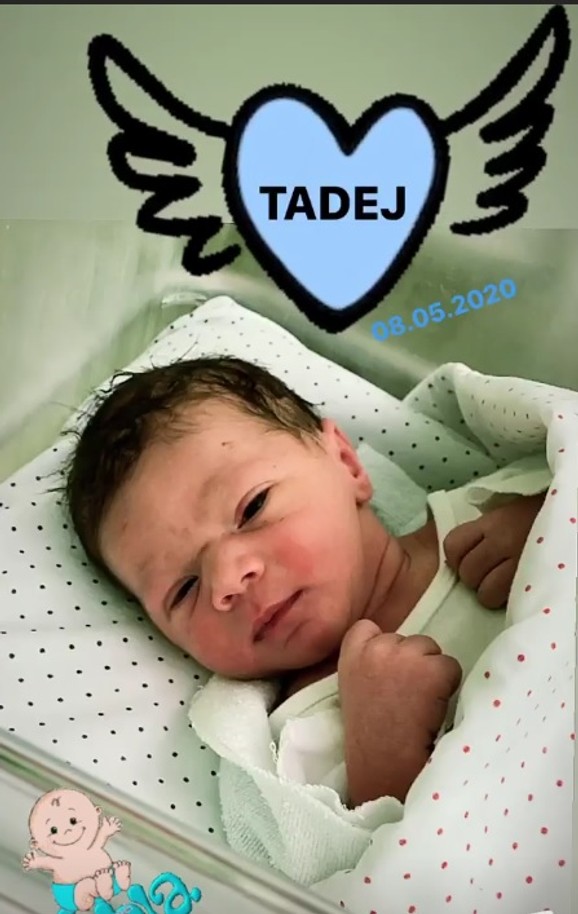 Tadej, sin fudbalera Uroša Đurđevića