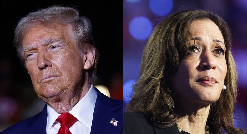 The 2024 presidential election between Vice President Kamala Harris and former President Donald Trump is already beating litigation records.Anna Moneymaker; Scott Olson/ Getty Images