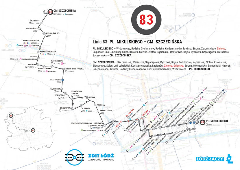 Linia 83 MPK-Łódź