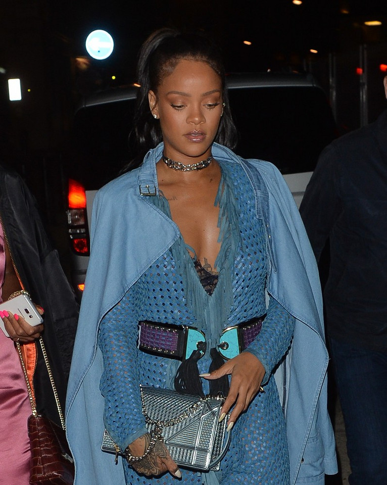 Rihanna na imprezie w londyńskim klubie Tape