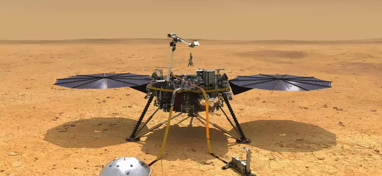 InSight - marsjański lądownik NASA otrzymał zastrzyk potrzebnej energii