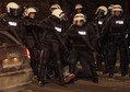 Zamieszki w Kielcach po manifestacji przeciwko ACTA