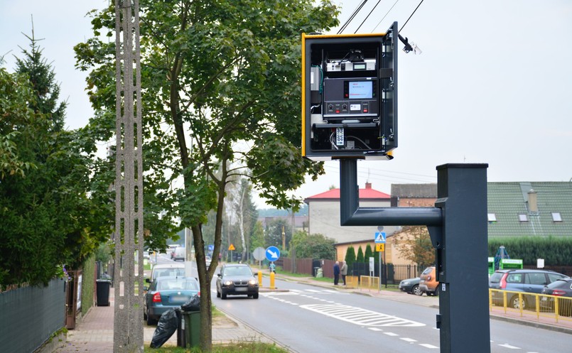 Fotoradar w Brześcach