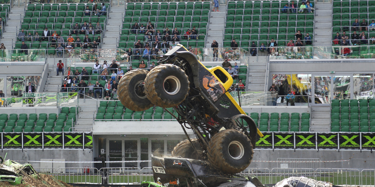 Monster Trucki we Wrocławiu