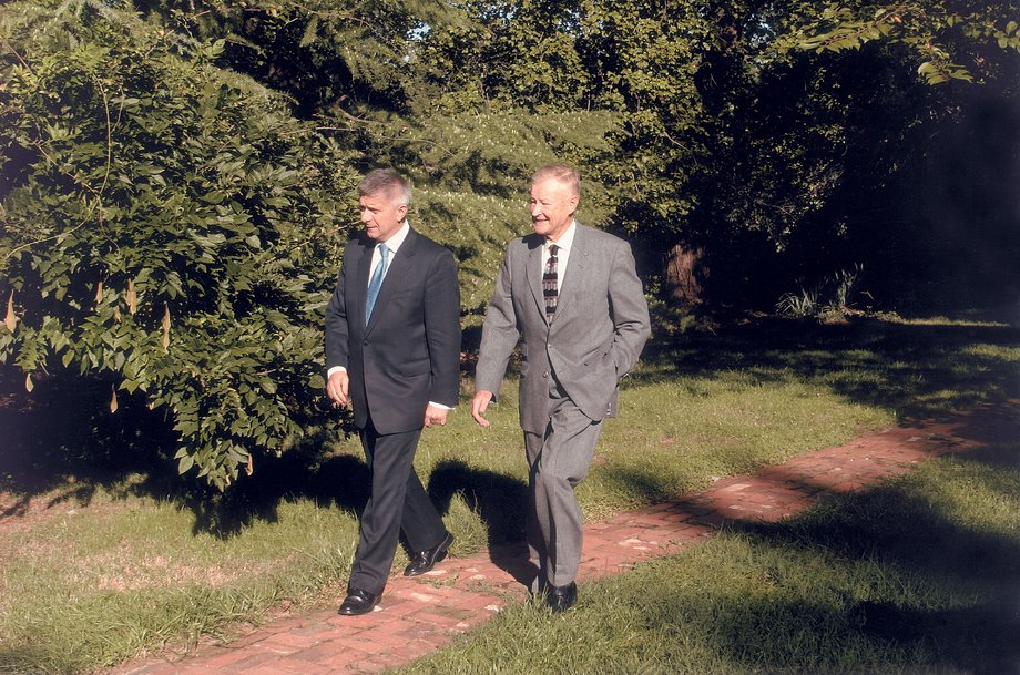 Marek Belka ze Zbigniewem Brzezińskim spotykał się wielokrotnie, także w jego domu w Waszyngtonie