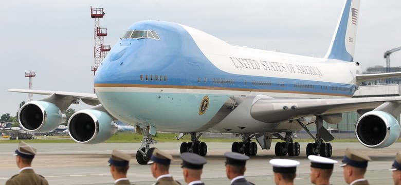 Barack Obama przyleciał do Warszawy