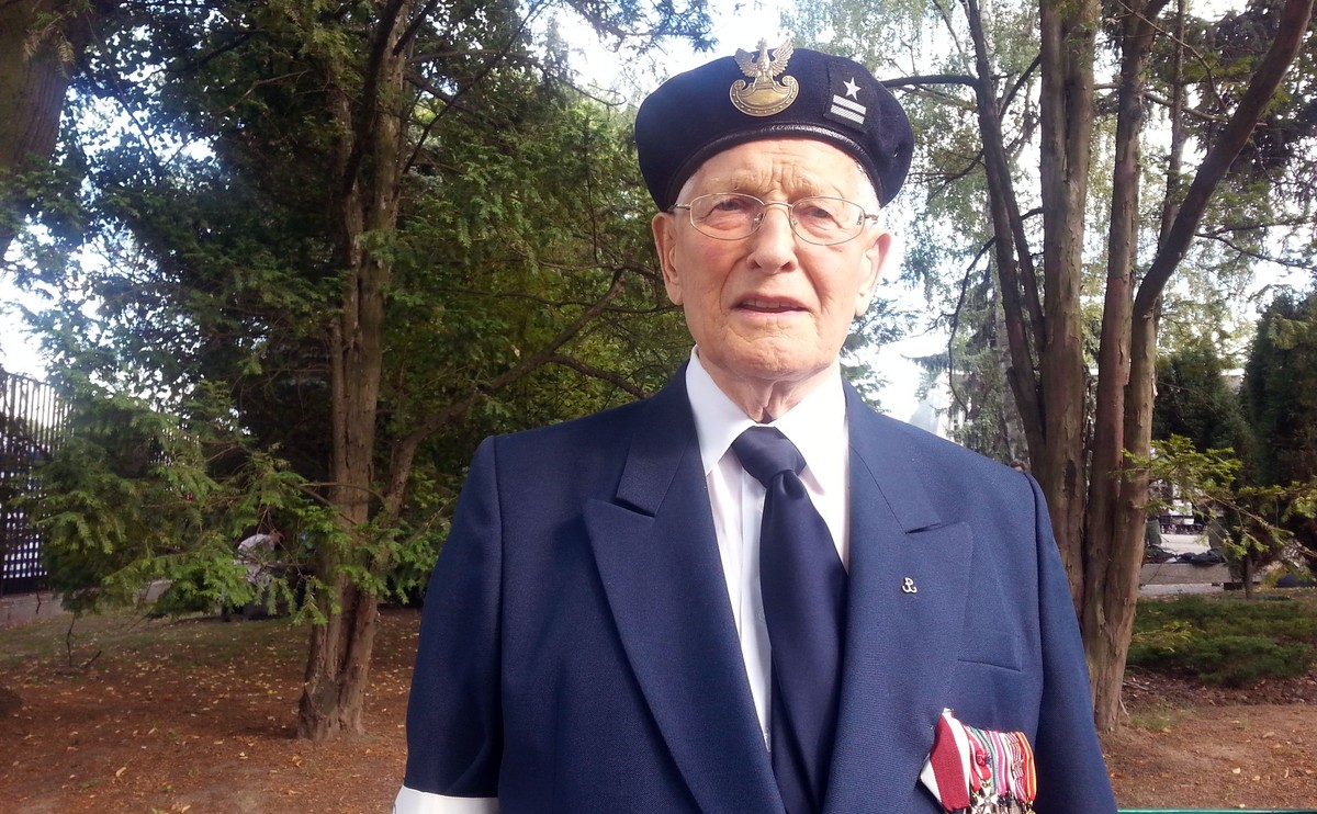 Major Lech Tryuk, w 1944 roku harcerz i żołnierz AK Zgrupowania „Róg”