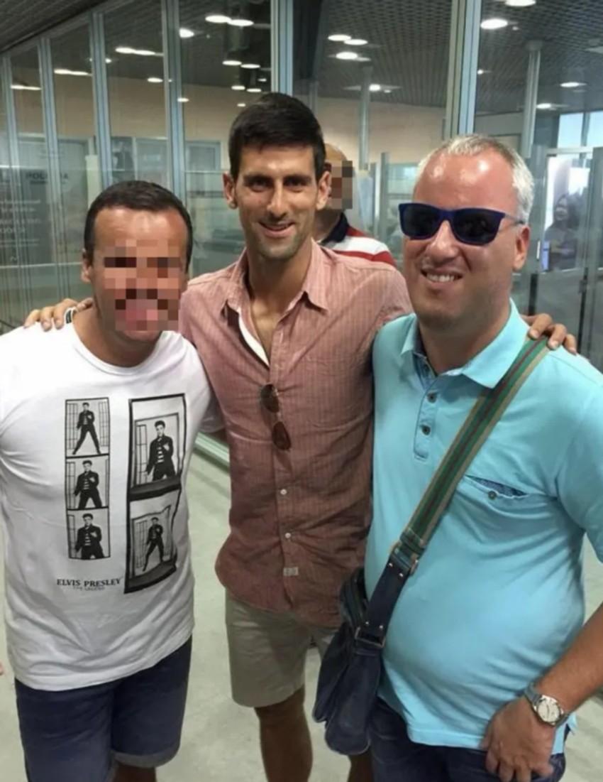 Novak Đoković i Saša Matić