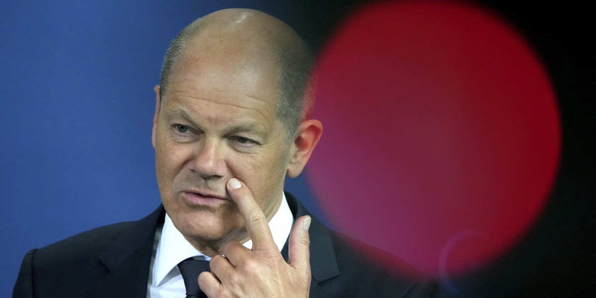 Kanclerz Niemiec Olaf Scholz