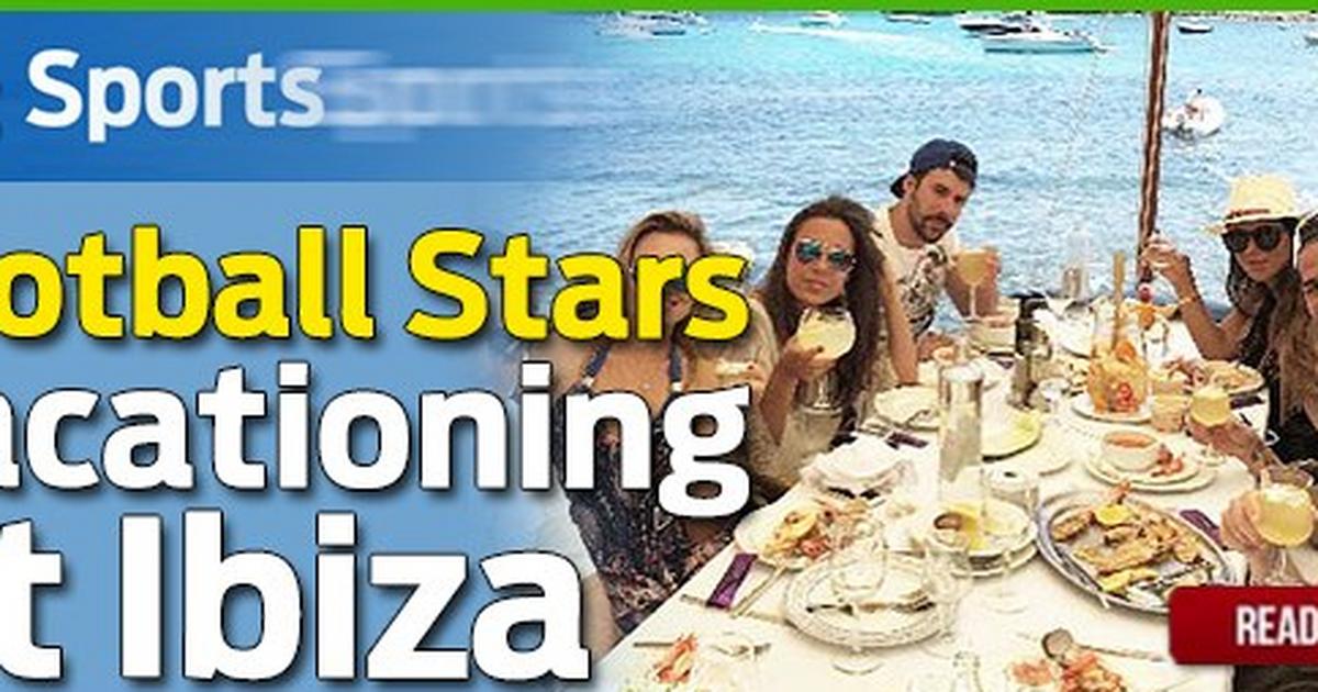 Tottenham stars Mousa Dembele and Jan Vertonghen enjoy summer break in  Ibiza