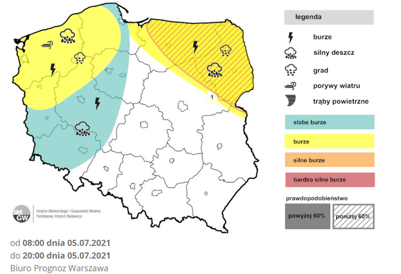 Przed nami kolejny dzień z burzami