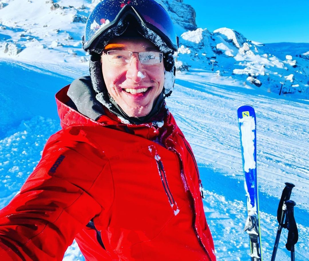 Slovenský moderátor politických relácii Michal Kovačič. 