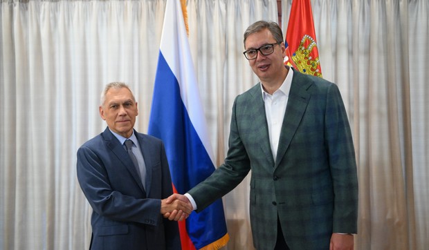 Aleksandar Vučić i Bocan Harčenko